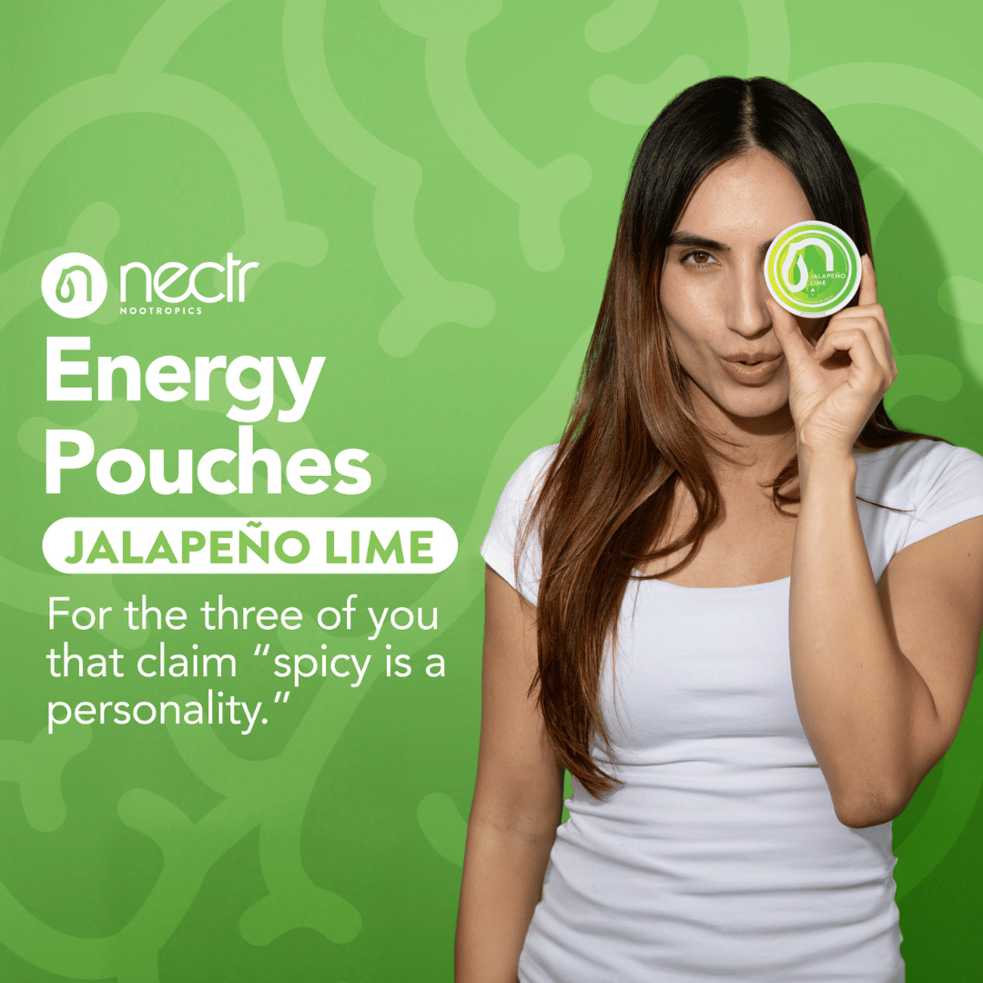 Energy Pouches 50mg Nootropic Energy Pouches by Nectr Energy - View 10