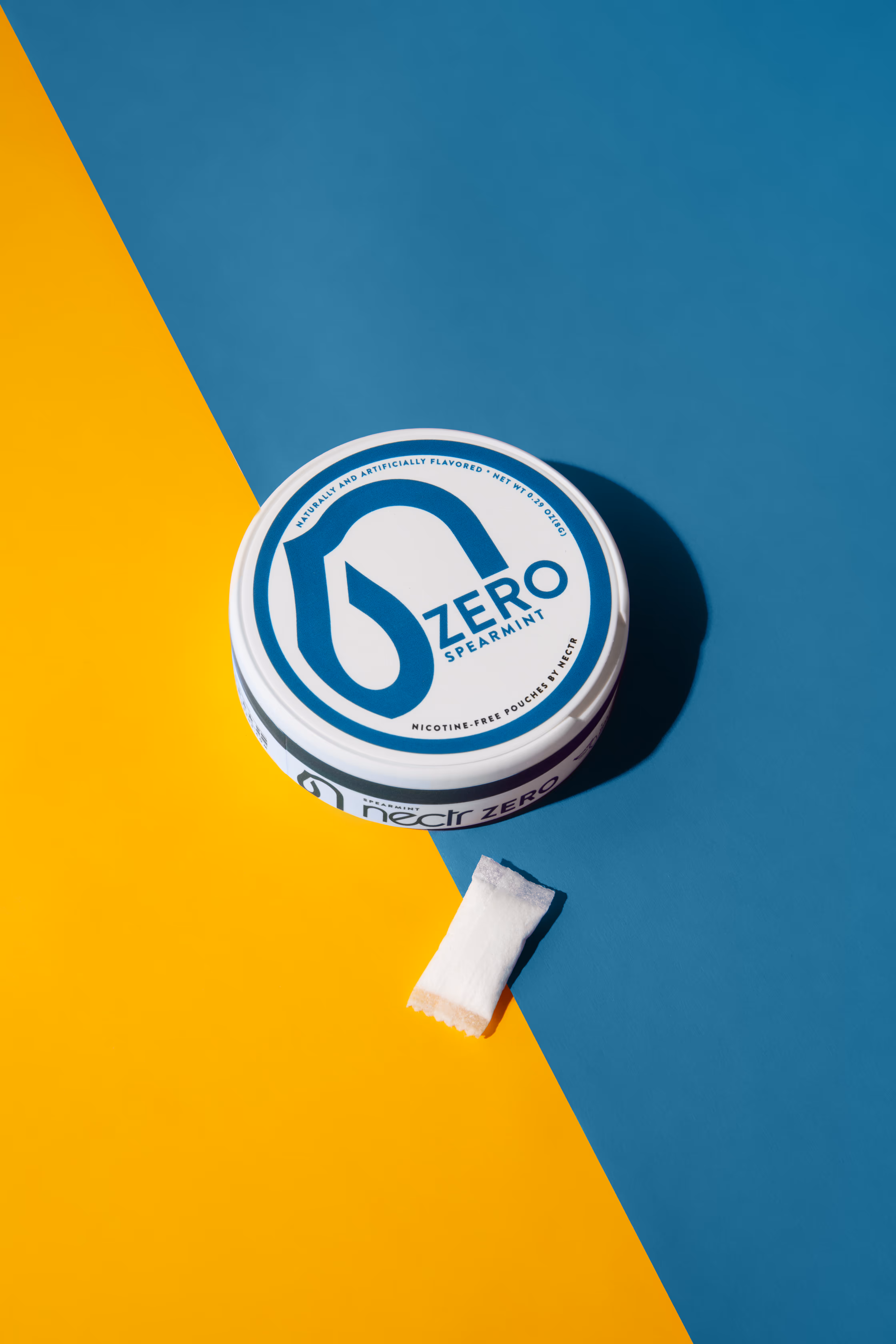 Nectr Energy Nicotine-Free Pouches on display at Walmart