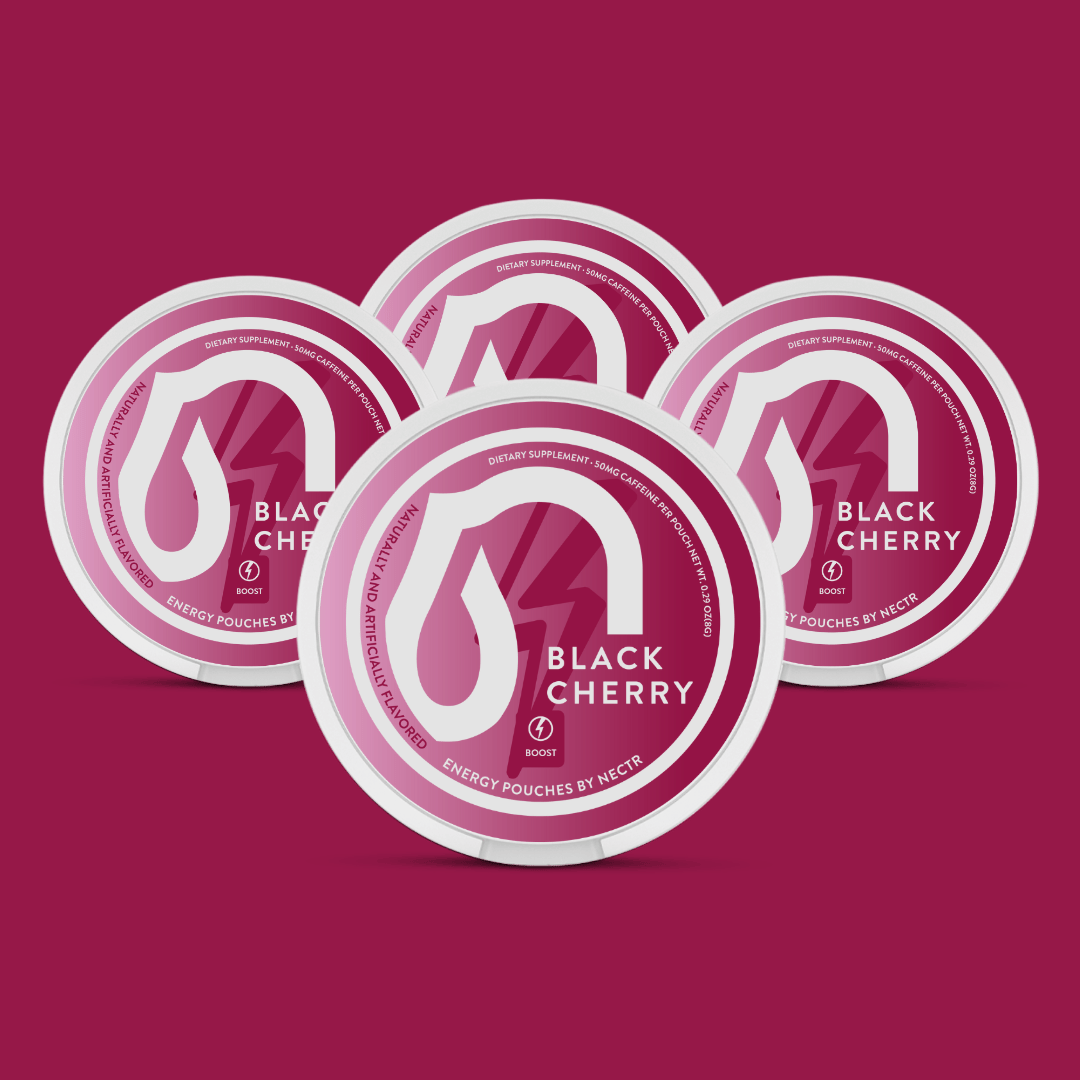 Energy Pouches Black Cherry